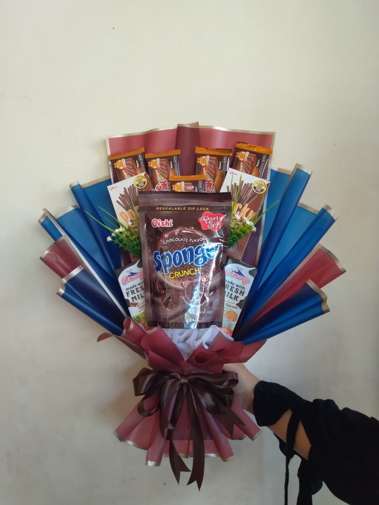 Bouquet makanan ringan