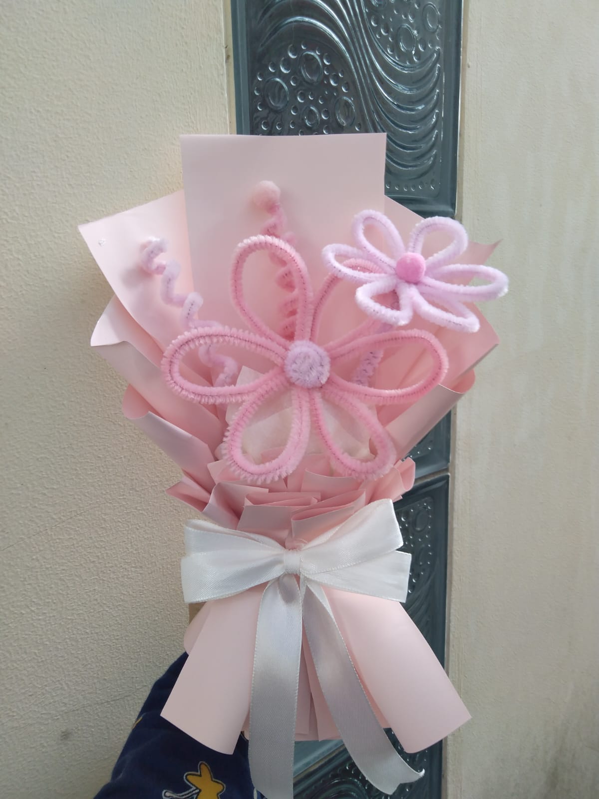 Bouquet pipe cleaner Mini Pink Pastel